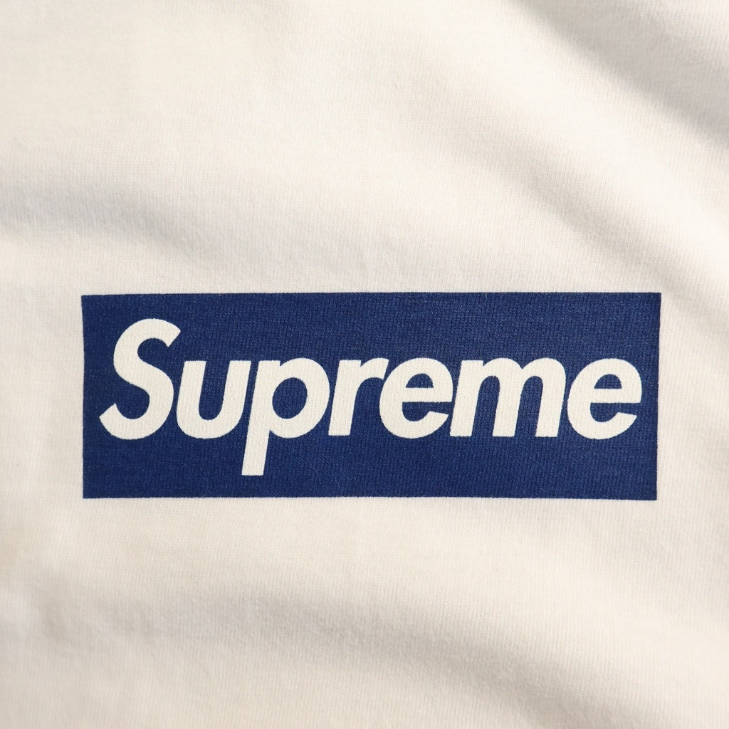 SUPREME(シュプリーム) 15SS New York Yankees Box Logo Tee ニューヨーク ヤンキース ボックスロゴ 両面プリント 半袖Tシャツ カットソー ホワイト