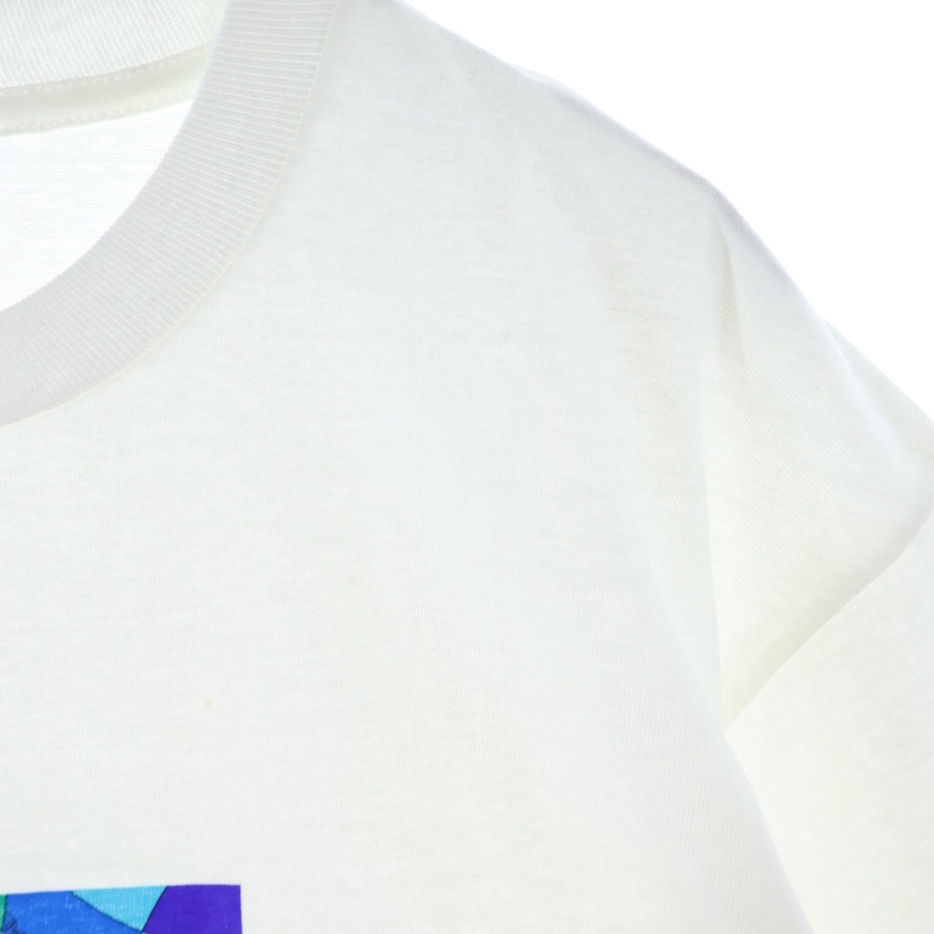 SUPREME(シュプリーム) 21SS ×Emilio Pucci Box Logo Tee エミリオプッチ ボックスロゴ フロントプリント 半袖Tシャツ カットソー ホワイト
