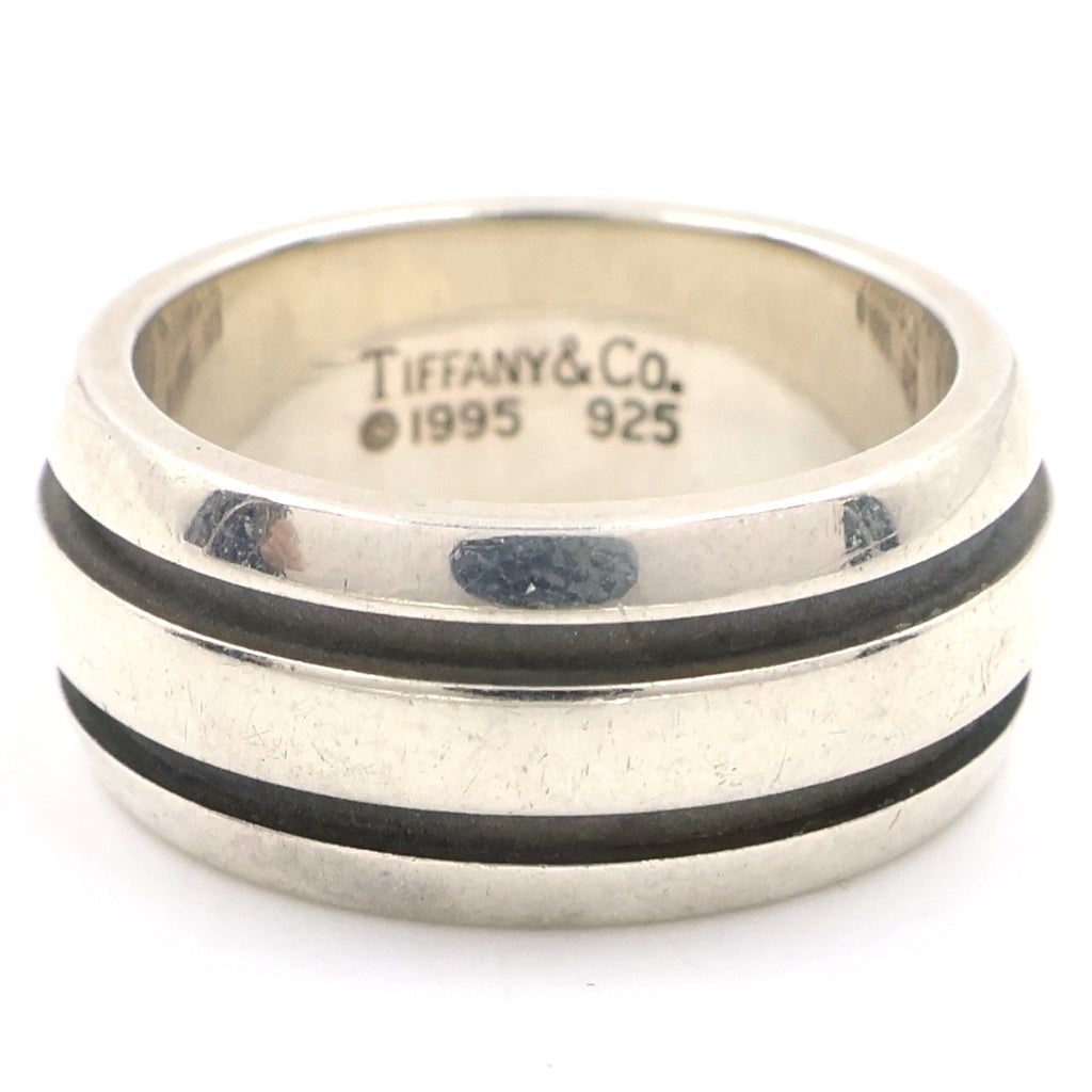 TIFFANY & Co.(ティファニー) グループド ダブルライン リング シルバー