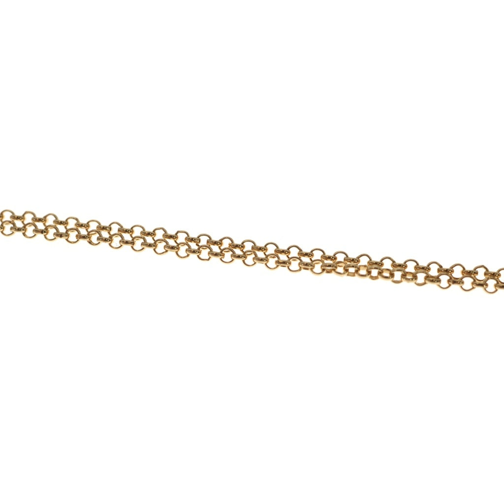 CHROME HEARTS(クロムハーツ) 22K NECKCHAIN R20 ロールチェーンネックレス 20inch ゴールド BCA011