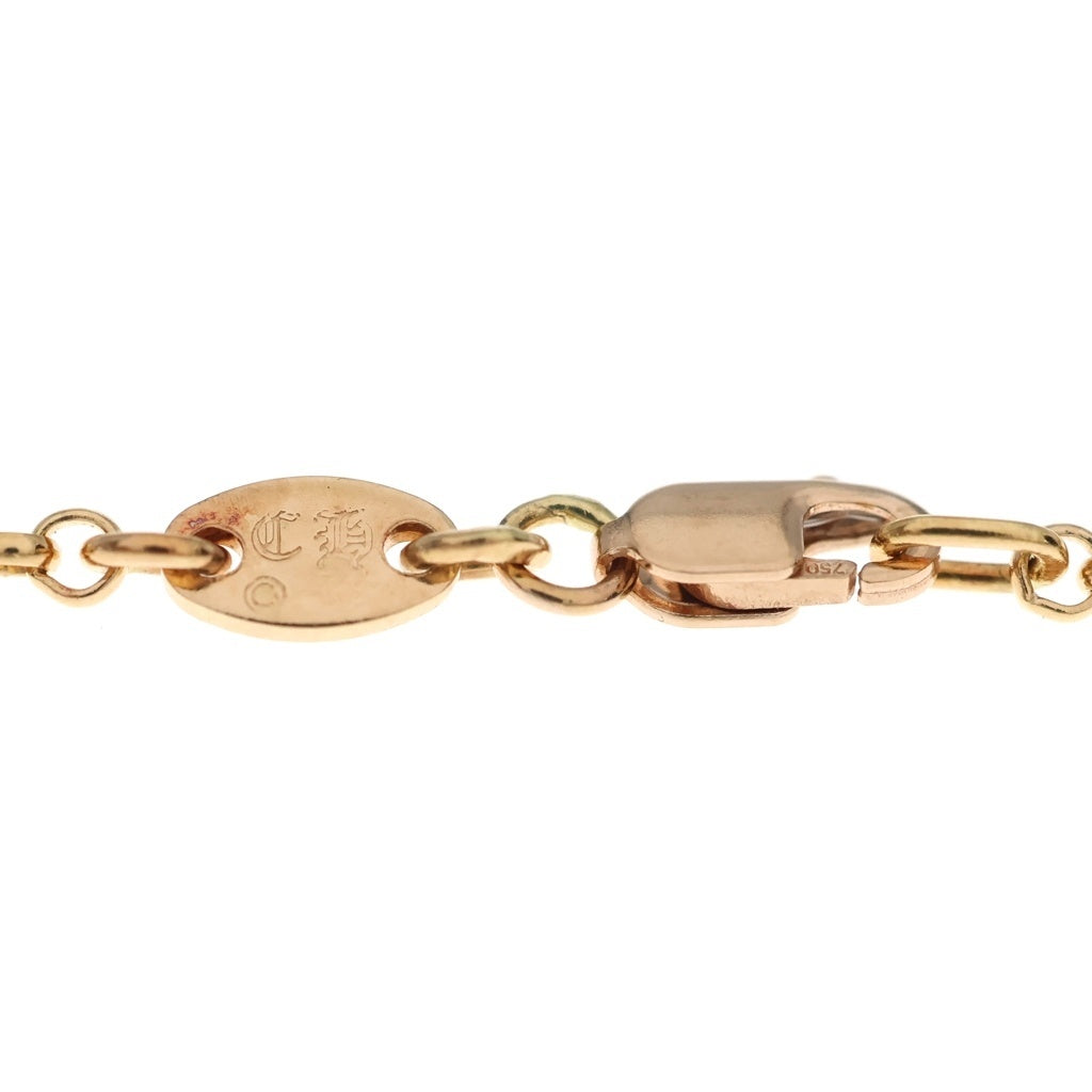 CHROME HEARTS(クロムハーツ) 22K NECKCHAIN R20 ロールチェーンネックレス 20inch ゴールド BCA011