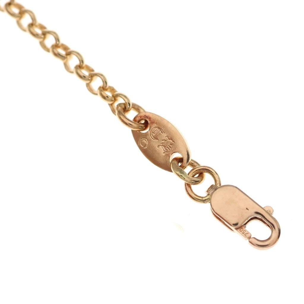 CHROME HEARTS(クロムハーツ) 22K NECKCHAIN R20 ロールチェーンネックレス 20inch ゴールド BCA011