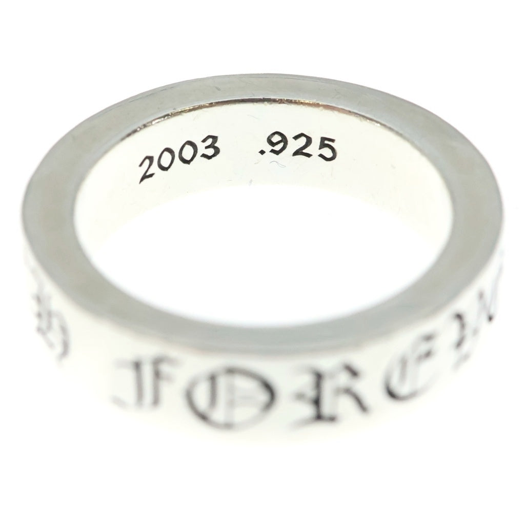 CHROME HEARTS(クロムハーツ) SPACER FOREVER 6mm スペーサーリング フォーエバーシルバー BCA337
