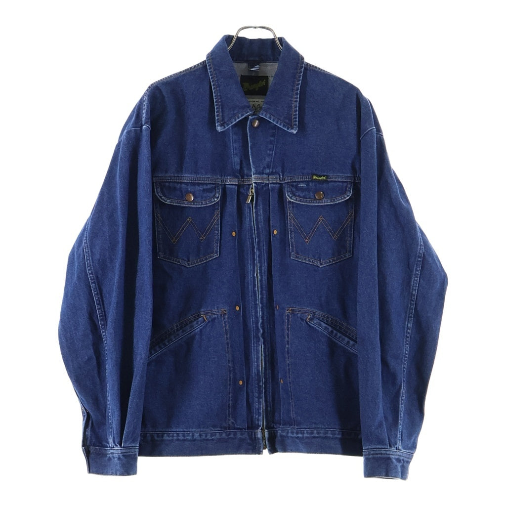 WACKO MARIA(ワコマリア) 21AW ×Wrangler TRUCKER JACKET ラングラー トラッカー ジップアップ デニム ジャケット インディゴ WS9260