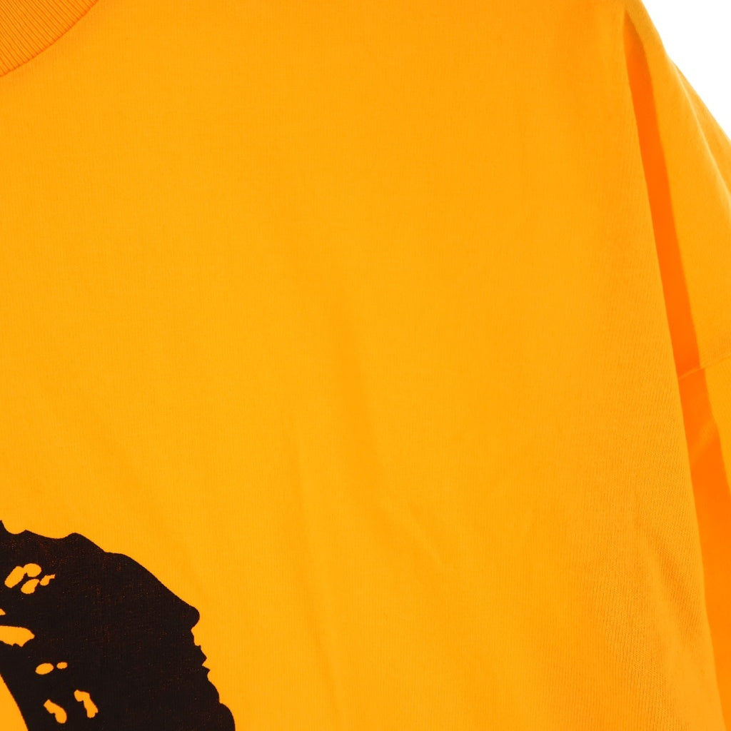 A BATHING APE(アベイシングエイプ) 22SS Beethoven Tee ベートーヴェン フロントプリント 半袖Tシャツ カットソー オレンジ