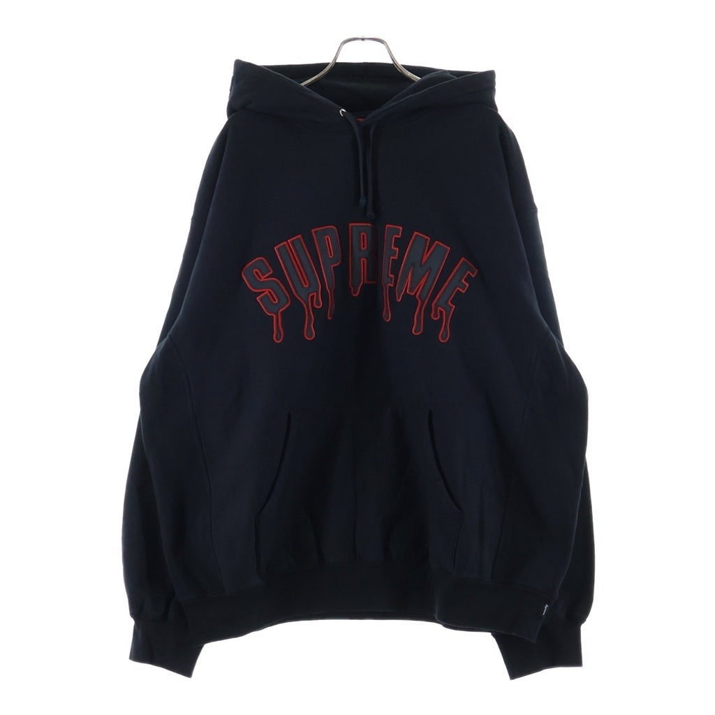 SUPREME(シュプリーム) 26SS Ghostface Arc Hooded Sweatshirt ゴーストフェイスアーチロゴプルオーバーパーカー フーディー ブラック