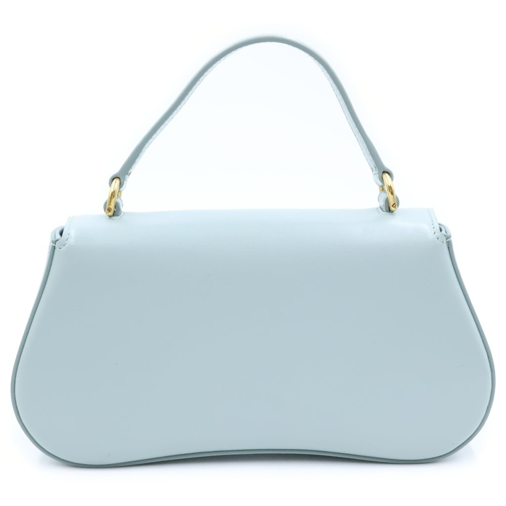 CELINE(セリーヌ) Teen Lola 2WAY ショルダーバッグ ハンドバッグ ライトブルー 119533 レディース