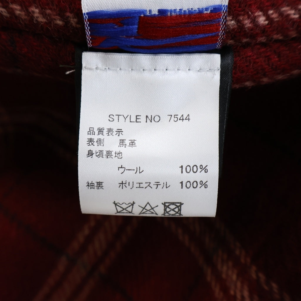 SCHOTT(ショット) スペシャルホースハイドワンスター ダブルライダース レザージャケット ブラック 613SJH