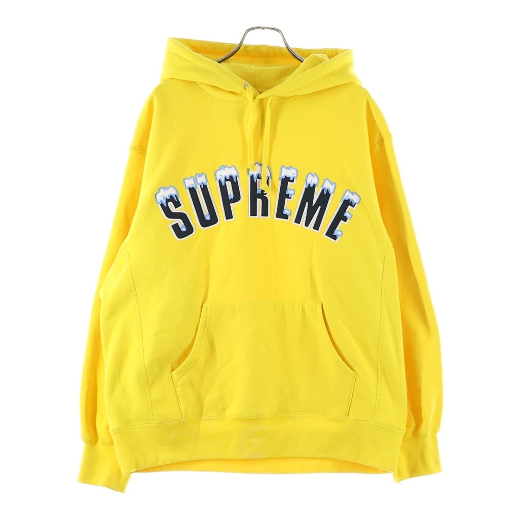 SUPREME(シュプリーム) 20AW Icy Arc Hooded Sweatshirt アイシーアーチフーデッドスウェットシャツ プルオーバーパーカー フーディー イエロー