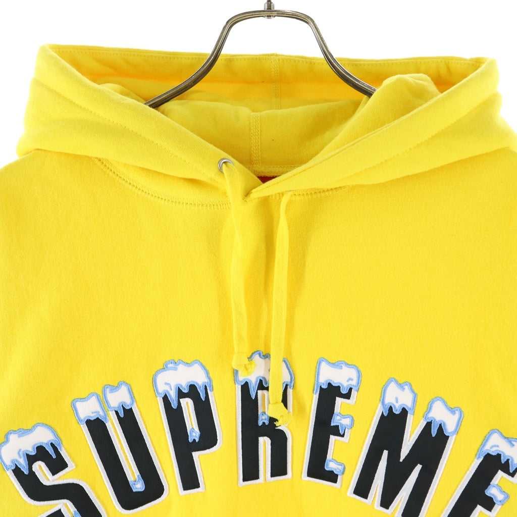 SUPREME(シュプリーム) 20AW Icy Arc Hooded Sweatshirt アイシーアーチフーデッドスウェットシャツ プルオーバーパーカー フーディー イエロー