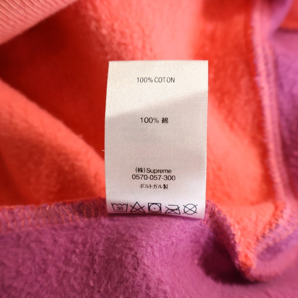 SUPREME(シュプリーム) 20AW Pactchwork Hooded Sweatshirt パッチワークフーデッドスウェットシャツ プルオーバーパーカー フーディー ピンク