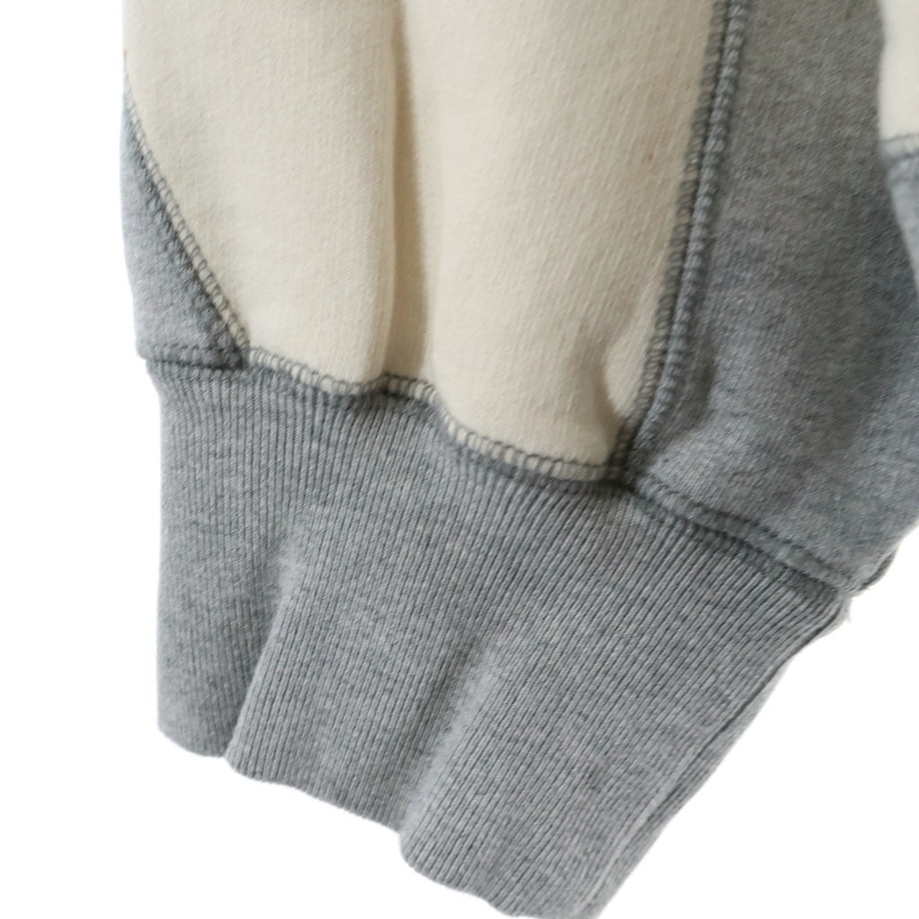 SUPREME(シュプリーム) 20AW Pactchwork Hooded Sweatshirt パッチワークフーデッドスウェットシャツ プルオーバーパーカー フーディー ホワイト/グレー