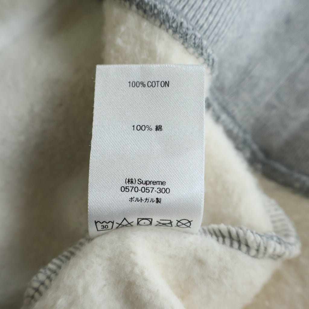 SUPREME(シュプリーム) 20AW Pactchwork Hooded Sweatshirt パッチワークフーデッドスウェットシャツ プルオーバーパーカー フーディー ホワイト/グレー