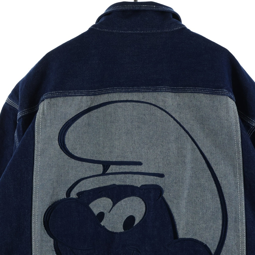 SUPREME(シュプリーム) 20AW Smurfs Denim Trucker Jacket スマーフズデニムトラッカージャケット インディゴ