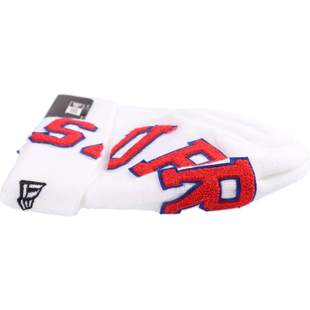 SUPREME(シュプリーム) 20AW ×NEW ERA Big Arc Beanie ニューエラ ビッグアーチビーニー ニット帽 ホワイト/レッド