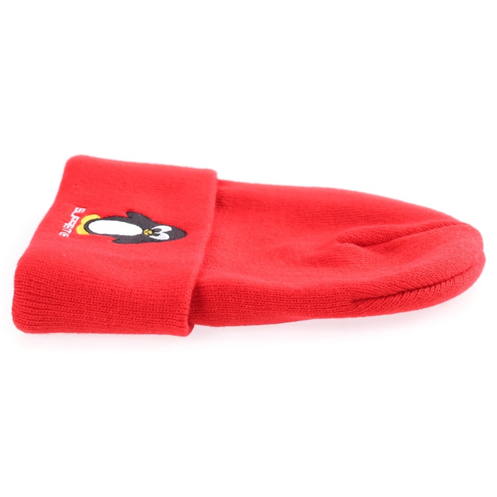 SUPREME(シュプリーム) 20AW Penguin Beanie ペンギンビーニー ニット帽 レッド レディース