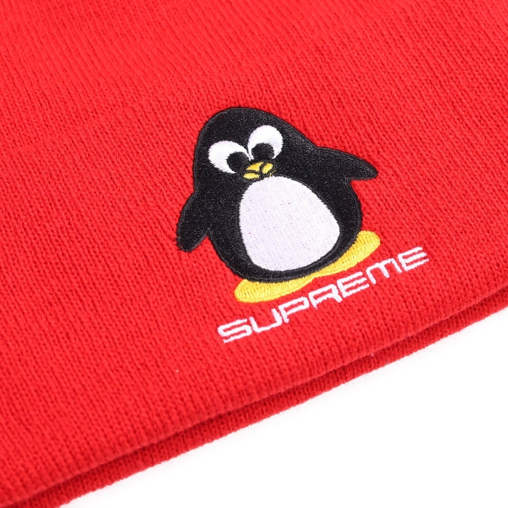 SUPREME(シュプリーム) 20AW Penguin Beanie ペンギンビーニー ニット帽 レッド レディース