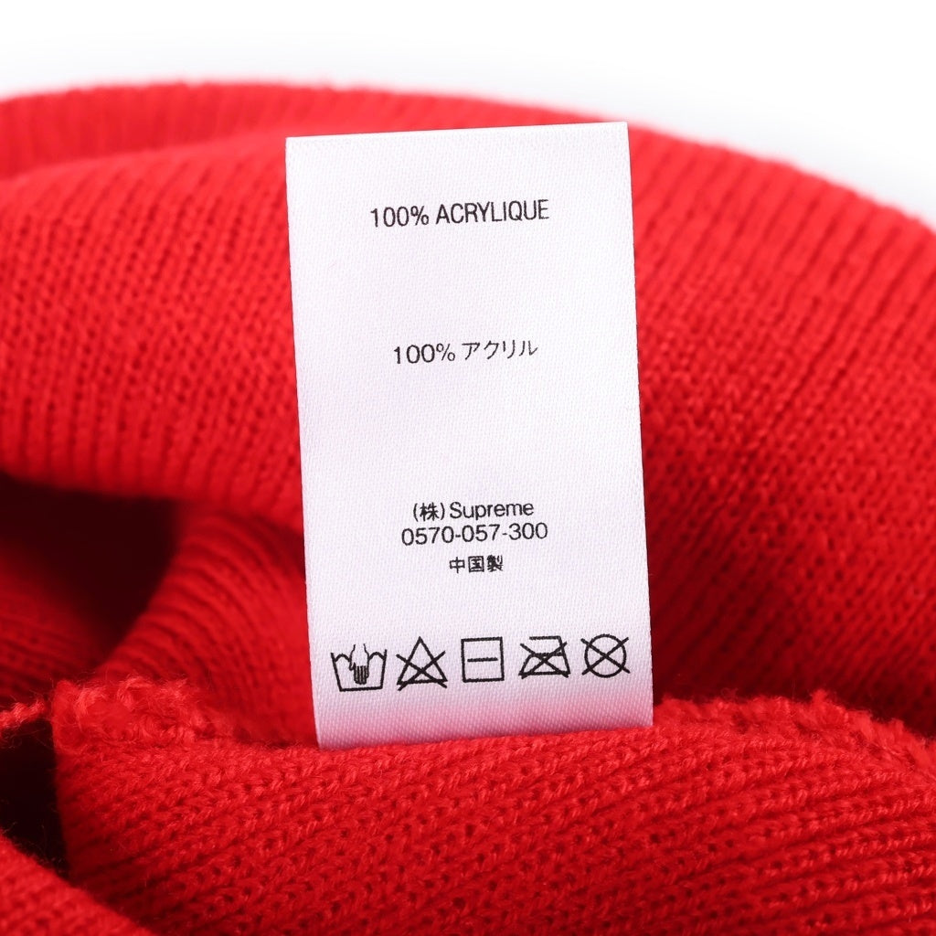 SUPREME(シュプリーム) 20AW Penguin Beanie ペンギンビーニー ニット帽 レッド レディース