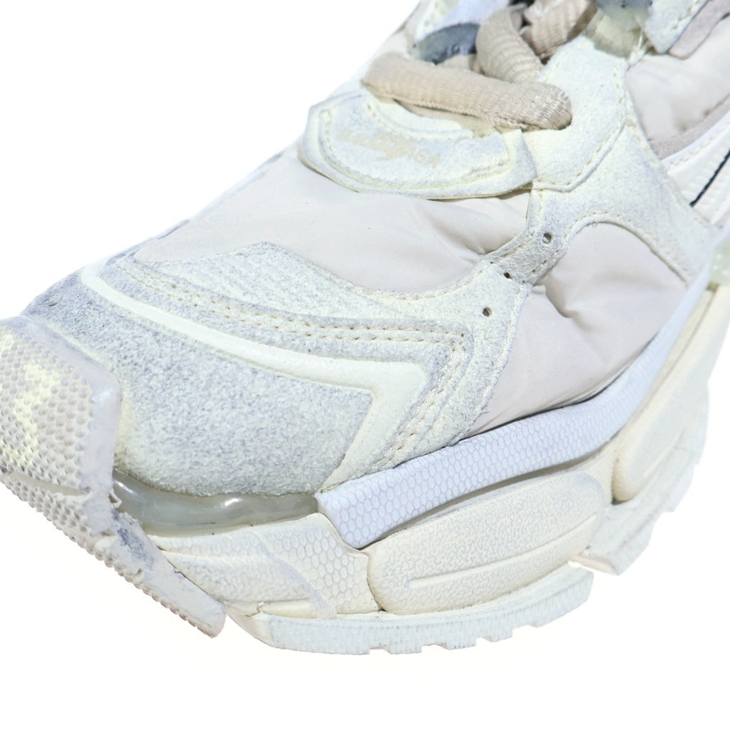 BALENCIAGA(バレンシアガ) 24AW Runner ランナー ユーズド加工 ローカットスニーカー ホワイト US10/28.5cm 772774