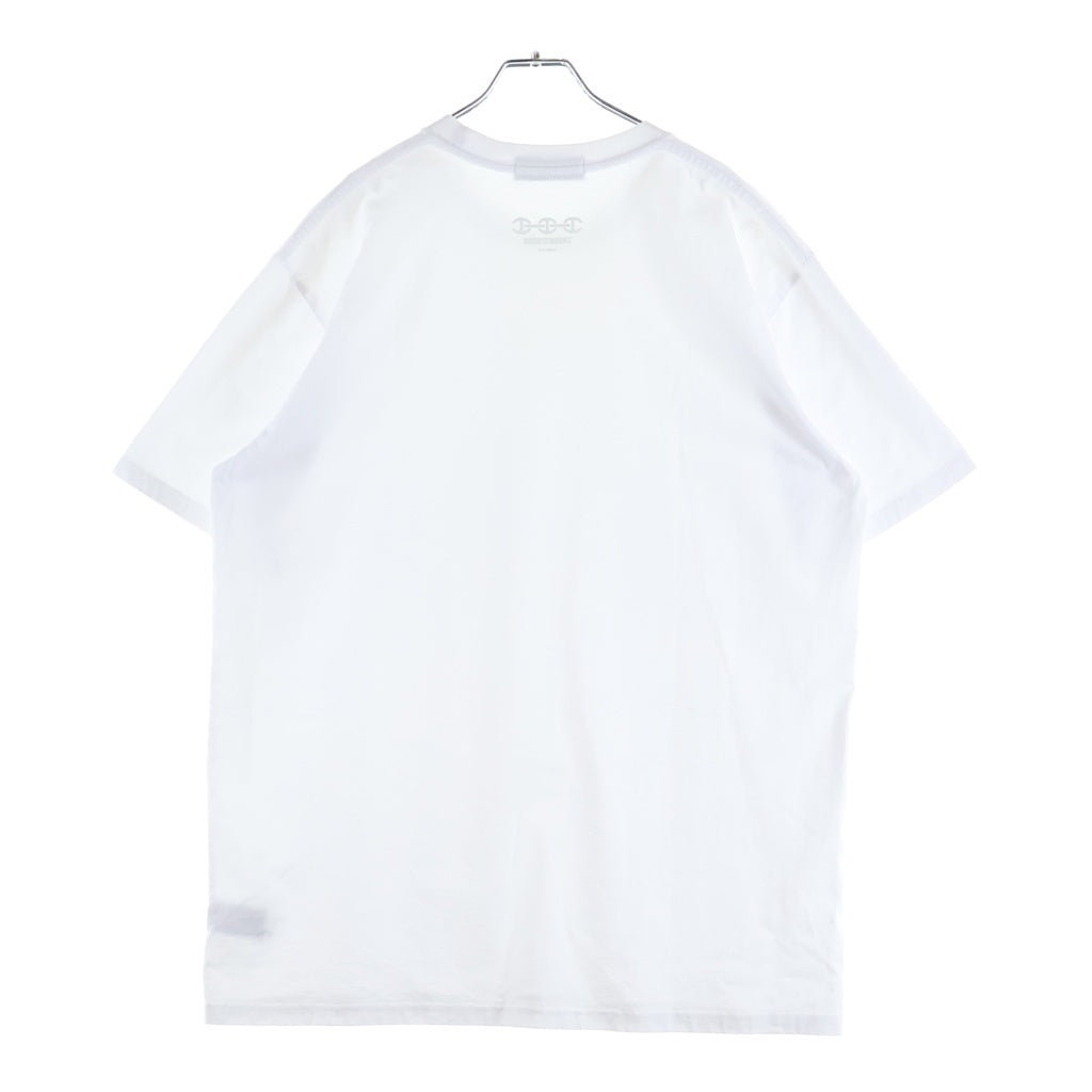 HOORSENBUHS(ホーセンブース) Logo Cotton Tee バックラバーロゴ クルーネック 半袖Tシャツ カットソー ホワイト 9920900156