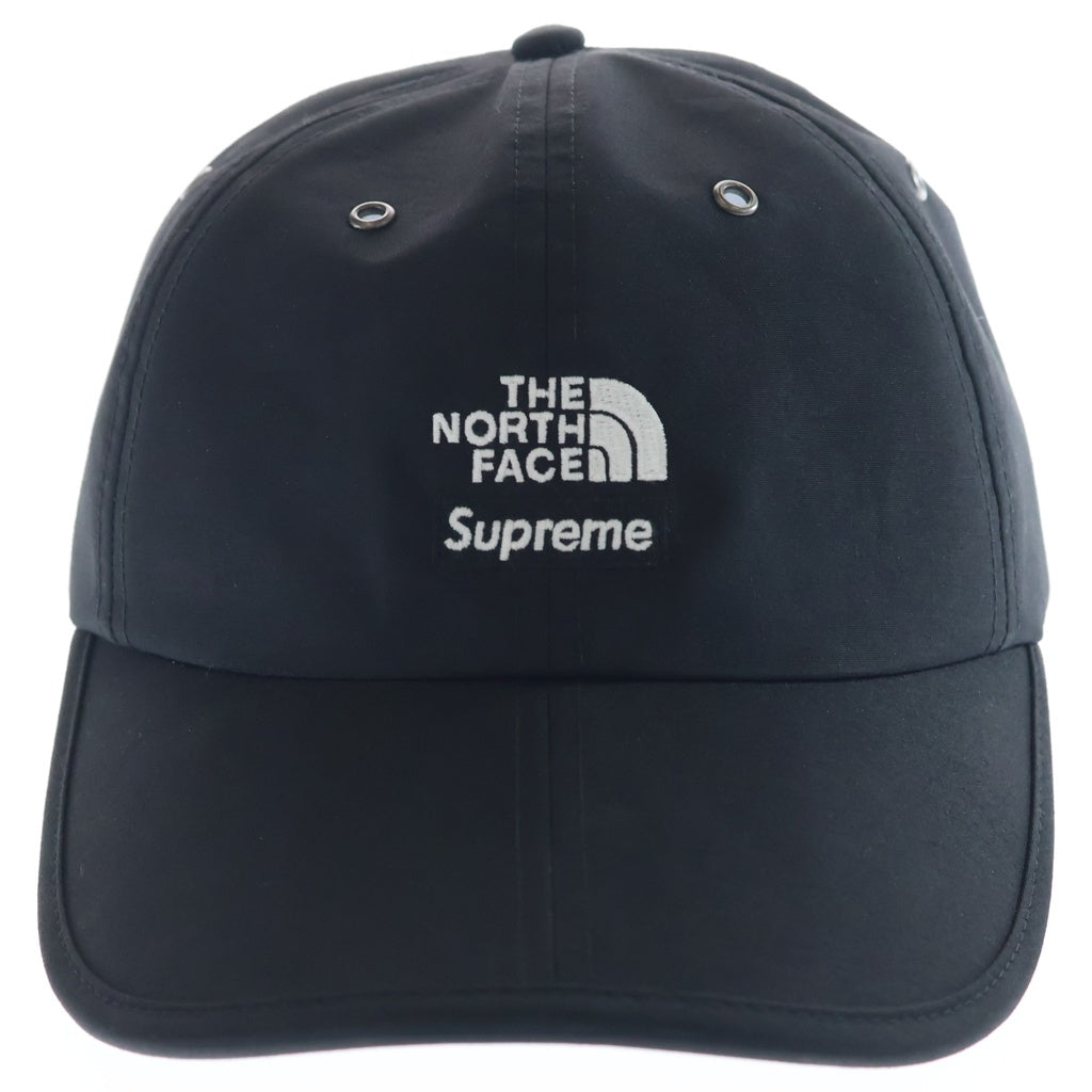 SUPREME(シュプリーム) 24AW ×THE NORTH FACE Split 6-Panel ザノースフェイス スプリット 6パネル ベースボールキャップ ブラック NN52402I