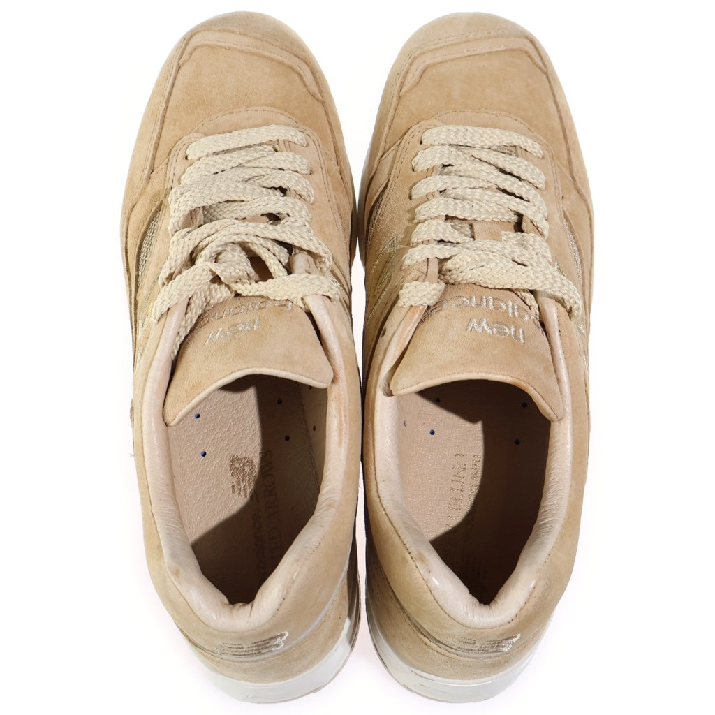 New Balance(ニューバランス) ×UNITED ARROWS 1500 スエード ローカットスニーカー ベージュ US9/27cm CM1500UA