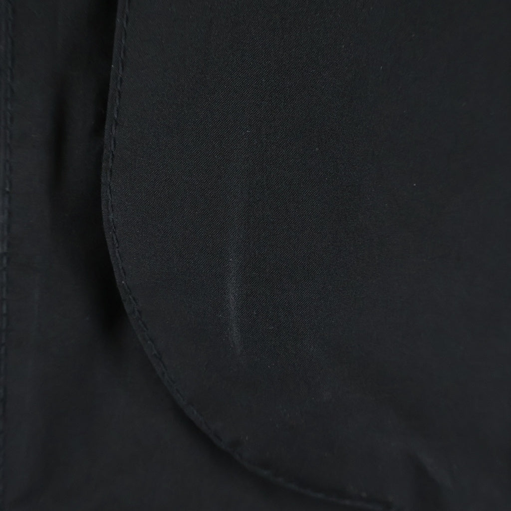 STONE ISLAND(ストーンアイランド) 20AW Shadow Project GORE-TEX シャドウ プロジェクト ゴアテックス ロゴパッチ サイドジップ ナイロン マウンテンパーカー ジャケット ブラック