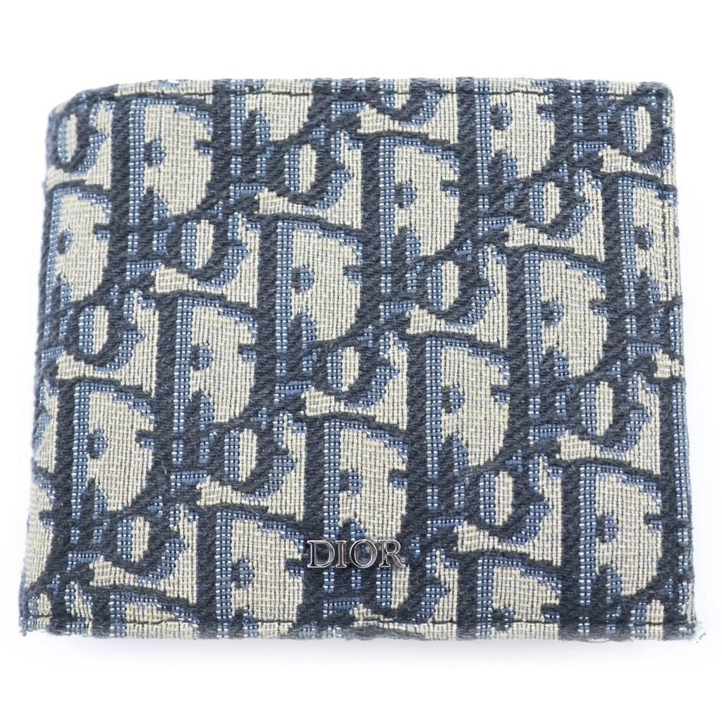 Christian Dior MONSIEUR(クリスチャンディオールムッシュ) Vertical Wallet Dior Oblique Jacquard バーティカルウォレット ディオールオブリークジャガード ベージュ 2ESBH072YSE＿H05E