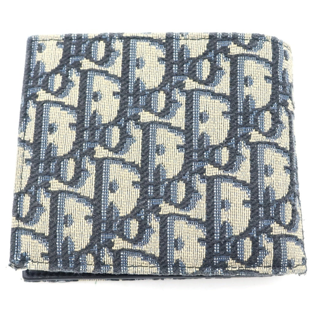Christian Dior MONSIEUR(クリスチャンディオールムッシュ) Vertical Wallet Dior Oblique Jacquard バーティカルウォレット ディオールオブリークジャガード ベージュ 2ESBH072YSE＿H05E