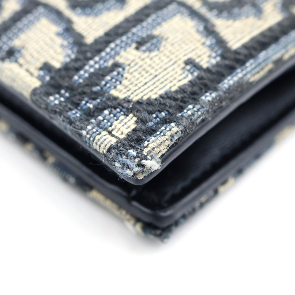 Christian Dior MONSIEUR(クリスチャンディオールムッシュ) Vertical Wallet Dior Oblique Jacquard バーティカルウォレット ディオールオブリークジャガード ベージュ 2ESBH072YSE＿H05E