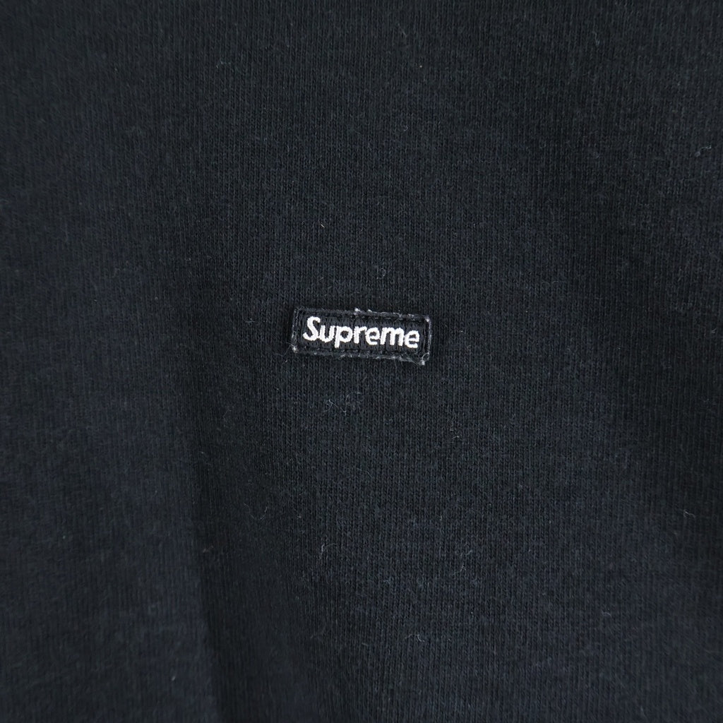 SUPREME(シュプリーム) Small Box Logo Sweatshirt スモール ボックス ロゴ コットン スウェット トレーナー ブラック
