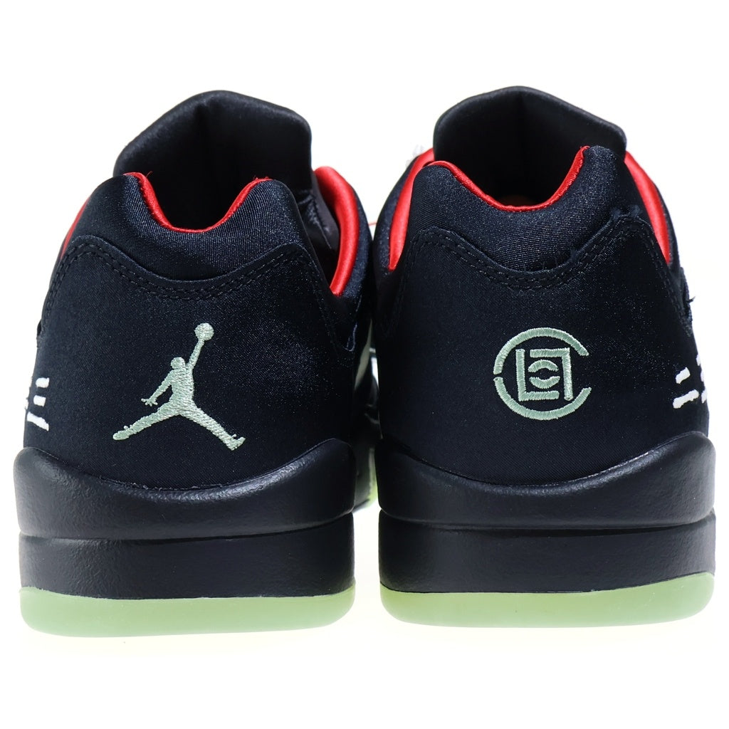 NIKE(ナイキ) ×CLOT Air Jordan 5 Low クロット エア ジョーダン5 ローカットスニーカー ブラック/レッド US12/30cm DM4640-036
