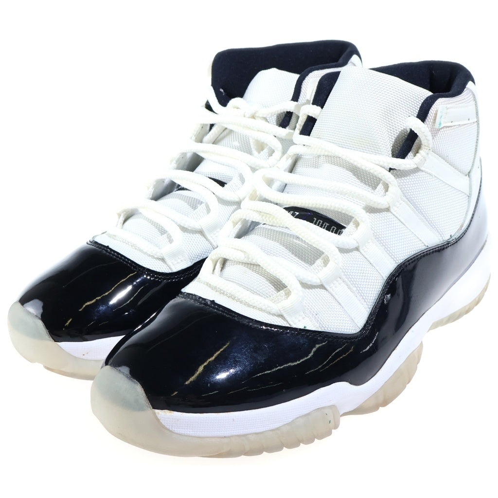 NIKE(ナイキ) AIR JORDAN 11 RETRO CONCORD 2018 エアジョーダン11 レトロ コンコルド ハイカットスニーカー ホワイト/ブラック US12/30cm 378037-100