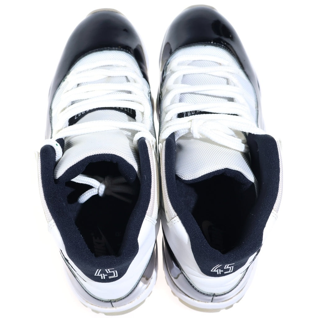 NIKE(ナイキ) AIR JORDAN 11 RETRO CONCORD 2018 エアジョーダン11 レトロ コンコルド ハイカットスニーカー ホワイト/ブラック US12/30cm 378037-100