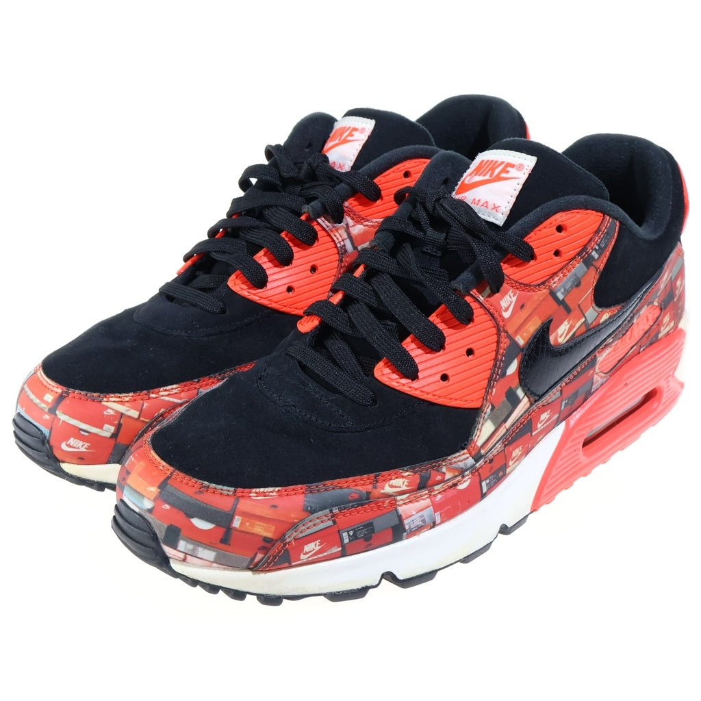 NIKE(ナイキ) ×Atmos Air Max 90 アトモス エア マックス90 ローカットスニーカー レッド US12/30cm AQ0926-001