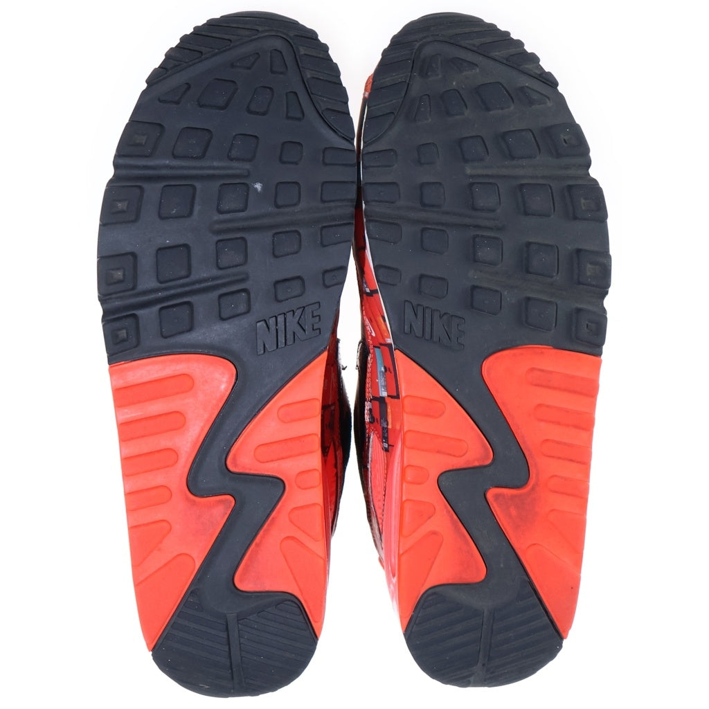 NIKE(ナイキ) ×Atmos Air Max 90 アトモス エア マックス90 ローカットスニーカー レッド US12/30cm AQ0926-001