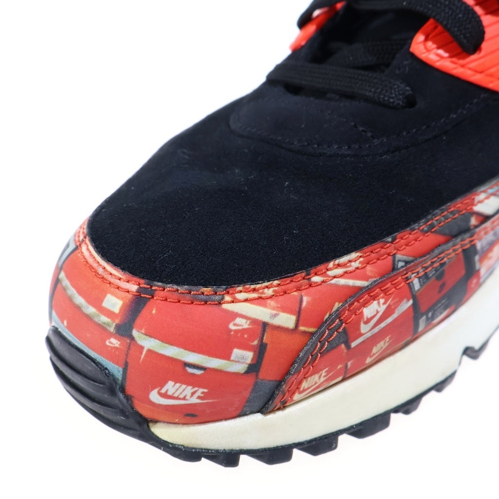 NIKE(ナイキ) ×Atmos Air Max 90 アトモス エア マックス90 ローカットスニーカー レッド US12/30cm AQ0926-001