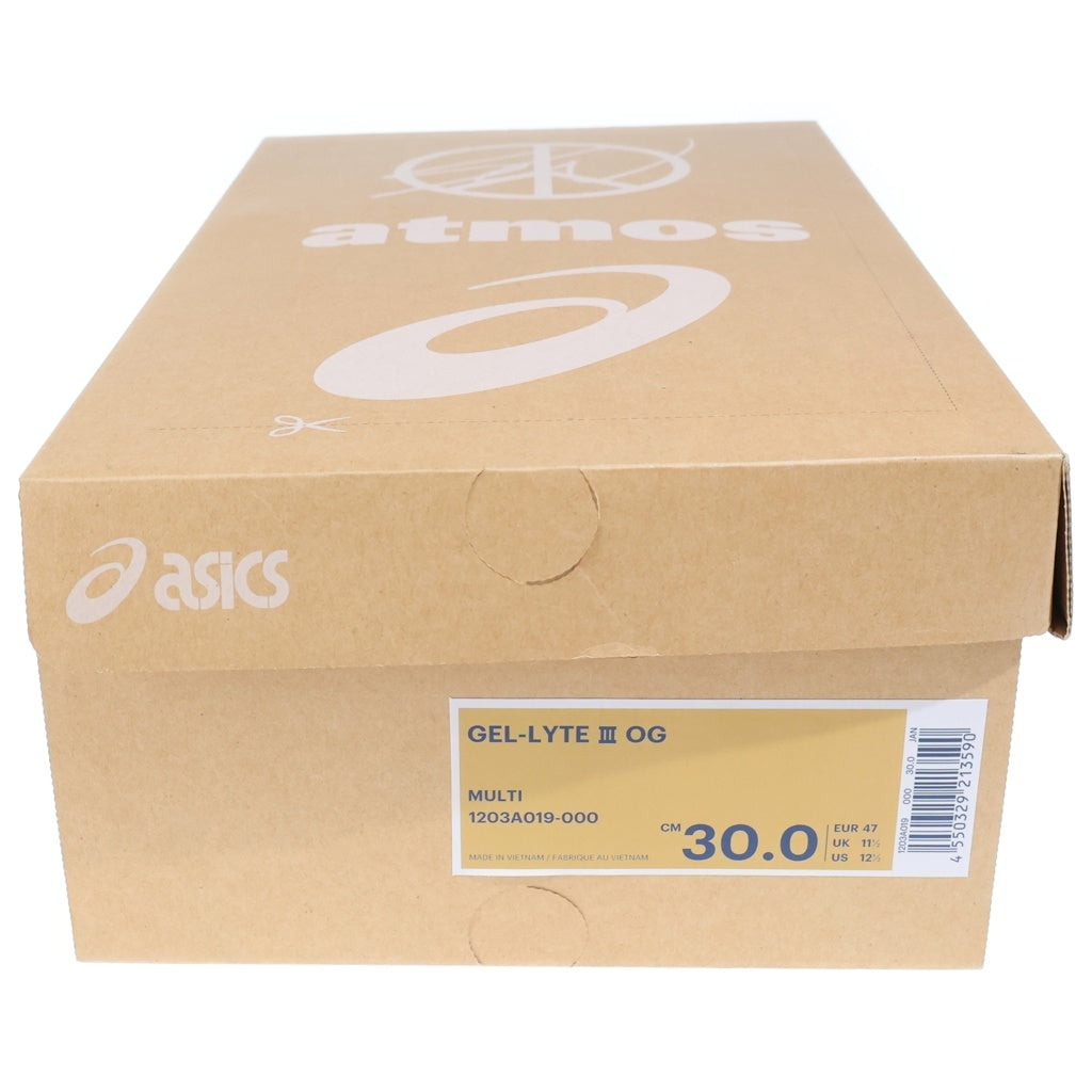 ASICS(アシックス) ×Sean Wotherspoon×Atmos Gel-Lyte3 OG ショーン ウェザースプーン アトモス ゲルライト3 マルチ US12/30cm 1203A019