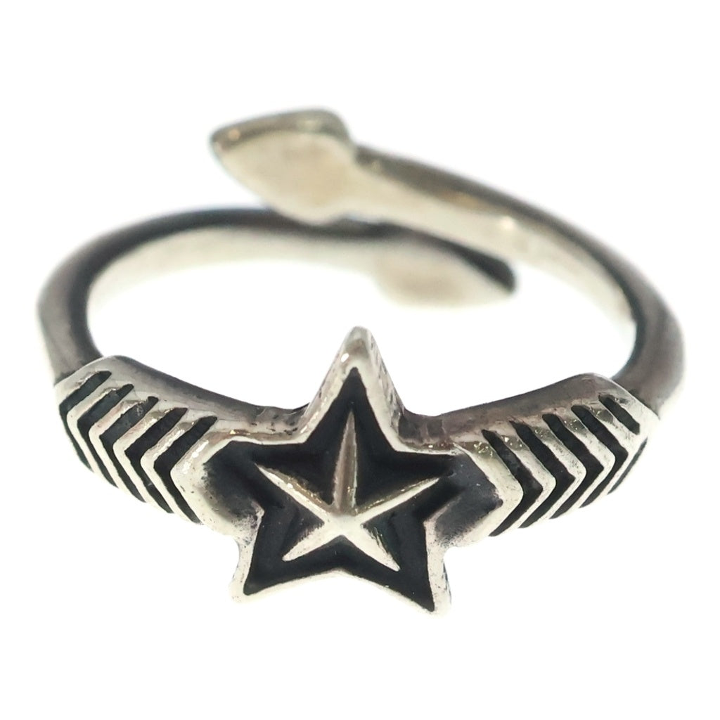 CODY SANDERSON(コディーサンダーソン) Double Arrow Small Star Ring ダブルアロースモールスターリング シルバー レディース