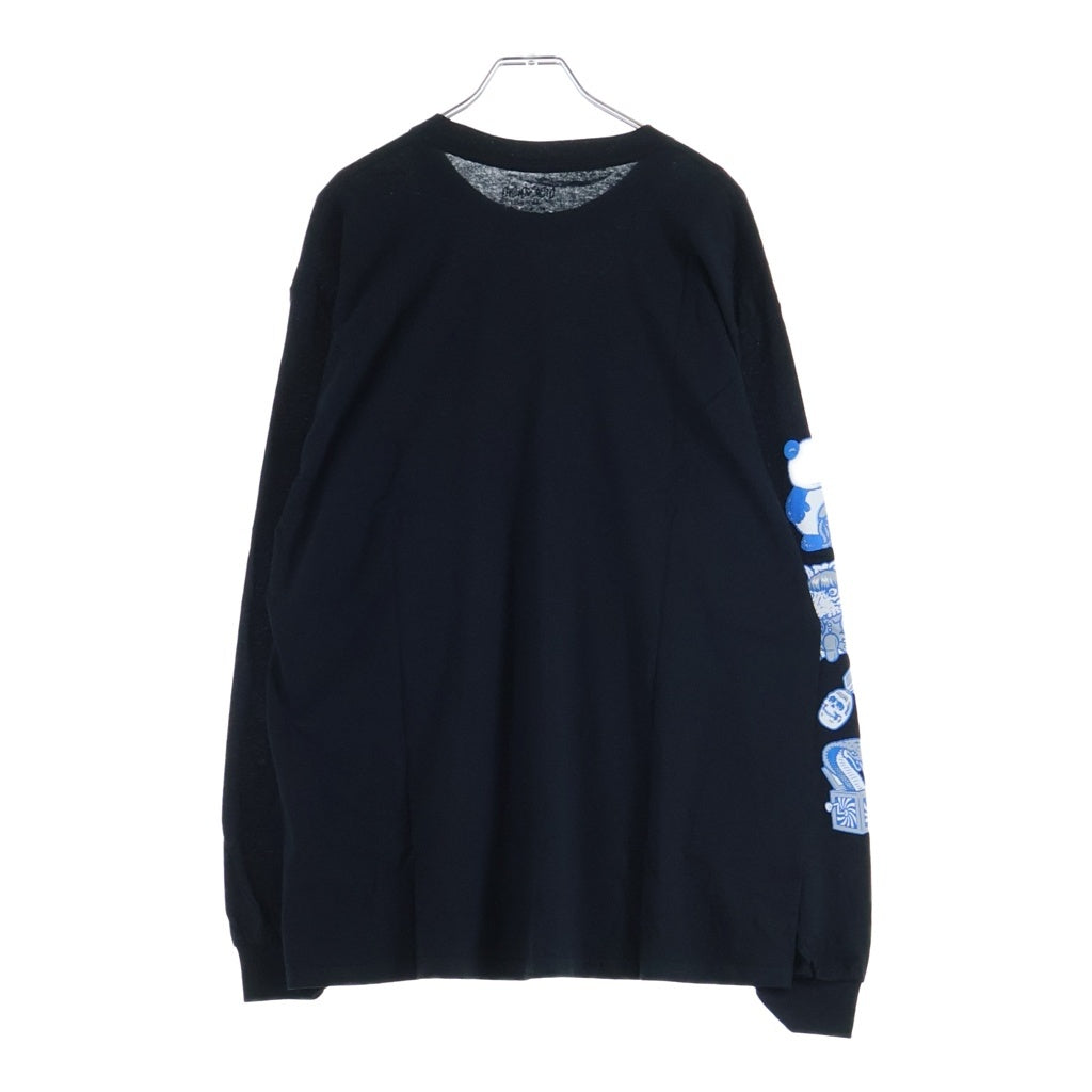 NO BRAND(ノーブランド) STRANGE LOVE(ストレンジラブ) Toys L/S Tee トイズ ダンクSBデザイン ショーンクライバー アームプリント 長袖 Tシャツ カットソー ブラック