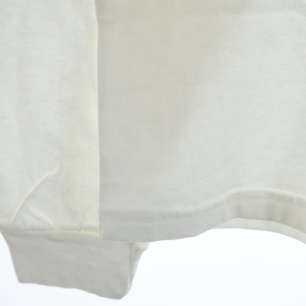 NO BRAND(ノーブランド) STRANGE LOVE(ストレンジラブ) Heart Skull L/S Tee ハートスカル ダンクSBデザイン ショーンクライバー アームロゴプリント 長袖 Tシャツ カットソー ホワイト