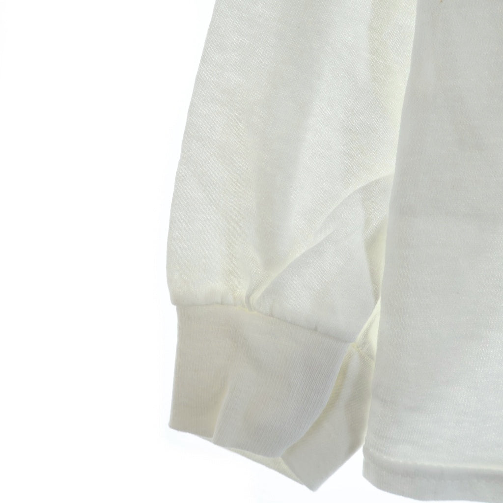NO BRAND(ノーブランド) STRANGE LOVE(ストレンジラブ) Bears L/S Tee ベアーズ ダンクSBデザイン ショーンクライバー アームロゴプリント 長袖 Tシャツ カットソー ホワイト