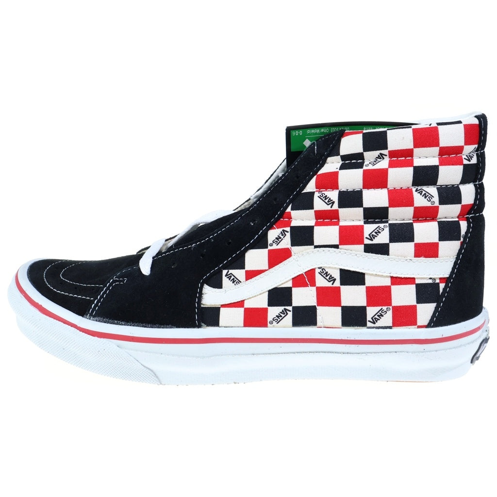VANS(ヴァンズ) 90s SK8 Hi スケート チェッカーボード ハイカットスニーカー ブラック US10/28.0cm