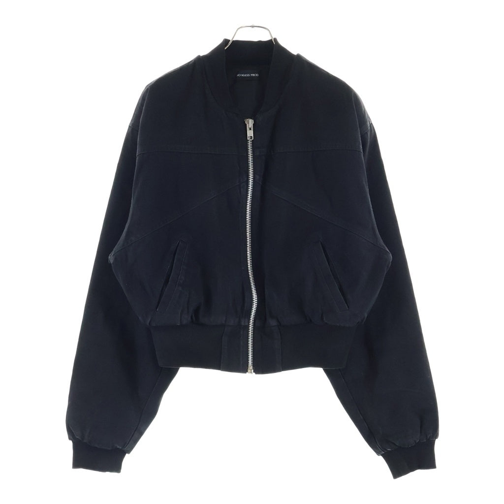NO MASS PROD(ノーマスブロッド) Crucified Bomber Jacket クルシーファイドボンバージャケット ブラック
