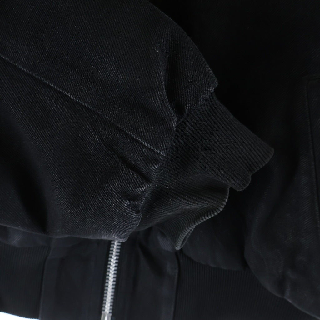 NO MASS PROD(ノーマスブロッド) Crucified Bomber Jacket クルシーファイドボンバージャケット ブラック