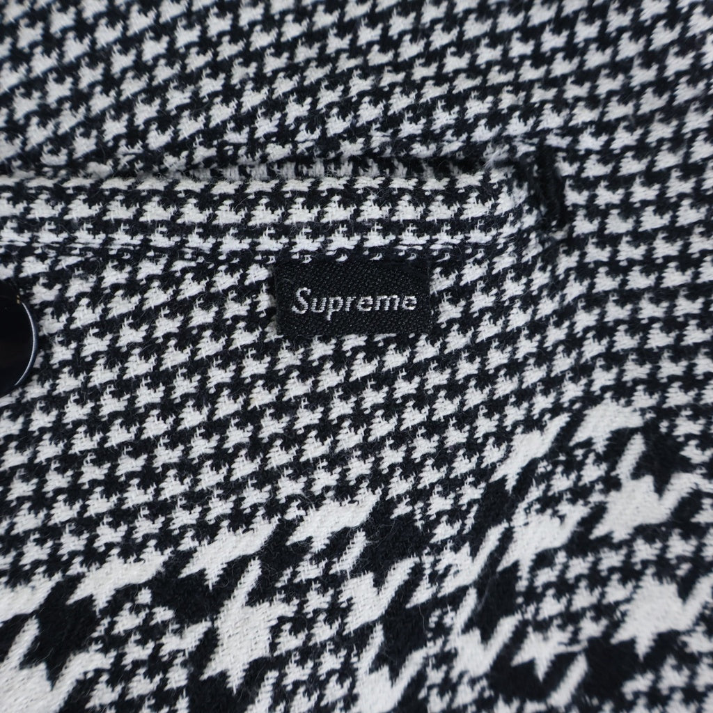 SUPREME(シュプリーム) 20AW Work Pant Black Houdstooth ワークパンツハウンドトゥース ホワイト/ブラック