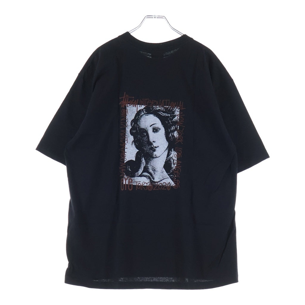 STUSSY(ステューシー) ×JUNYA WATANABE MAN VENUS T-SHIRT ヴィーナス フロントプリント 半袖Tシャツ カットソー ブラック WRーT903-100