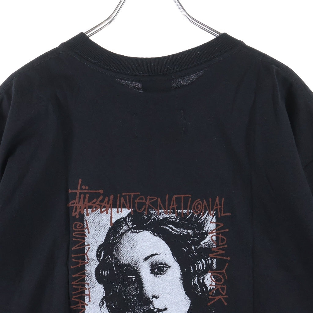 STUSSY(ステューシー) ×JUNYA WATANABE MAN VENUS T-SHIRT ヴィーナス フロントプリント 半袖Tシャツ カットソー ブラック WRーT903-100