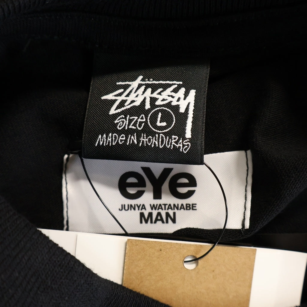 STUSSY(ステューシー) ×JUNYA WATANABE MAN VENUS T-SHIRT ヴィーナス フロントプリント 半袖Tシャツ カットソー ブラック WRーT903-100
