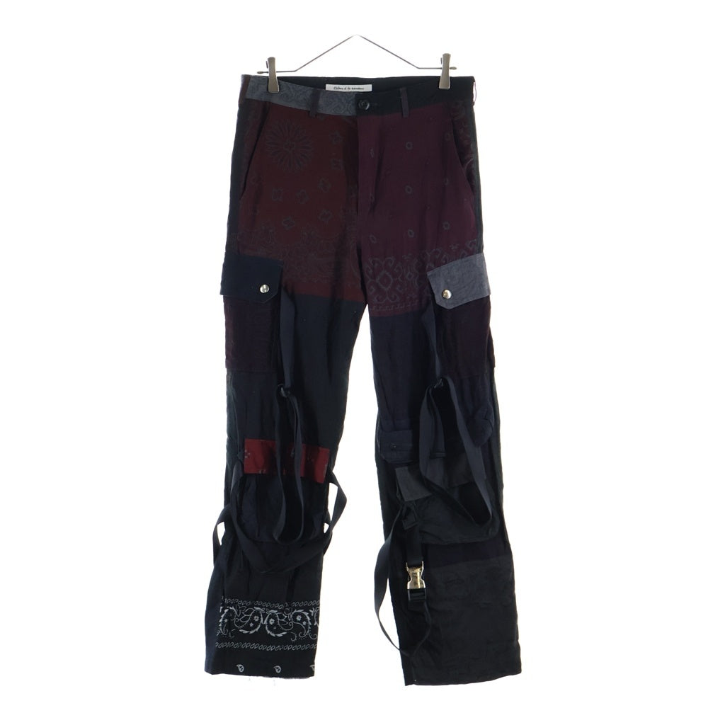 Children of the discordance(チルドレンオブザディスコーダンス) ×ROGIC VINTAGE BANDANA PANTS ヴィンテージバンダナ 総柄 カーゴパンツ マルチ COTDPT-130ROG